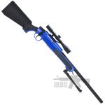 zm51 airsoft sniper rifle blue