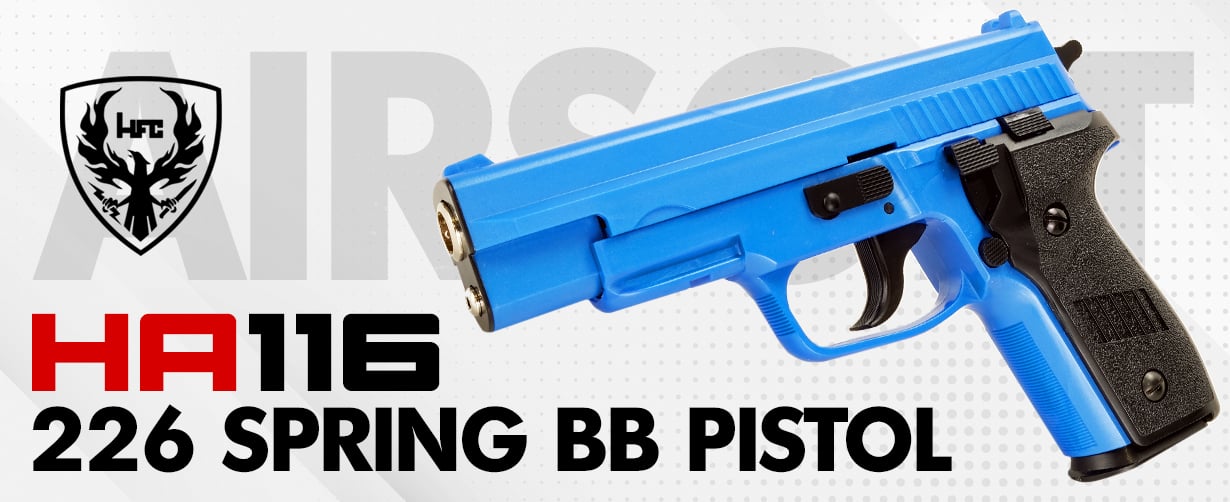 HA116 Spring Airsoft BB Pistol Ban BL