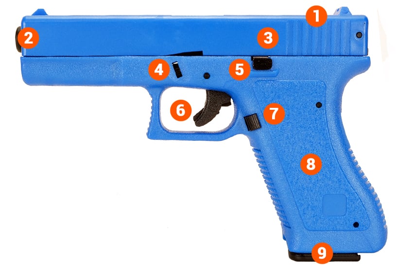 HA119 Airsoft BB Pistol BL INFO