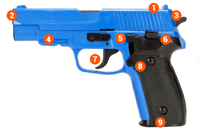ha113 spring airsoft pistol info bl