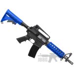 m4 cqb gas airsoft gun 1 blue