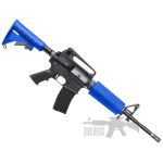 m4 gas airsoft rifle 1 blue