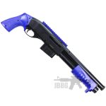 m401 airsoft shotgun blue 1