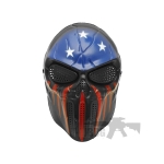 Stars and Stripes Skull Fun Mask