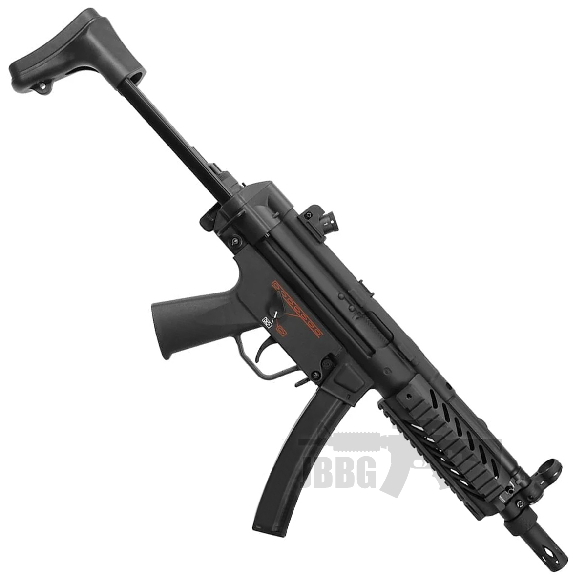 SR5 A3 TAC SMG METAL AEG Gen2 MP5 Airsoft Gun bk