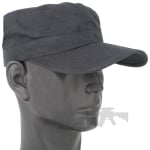 Military Cadet Classic Army Cap Black