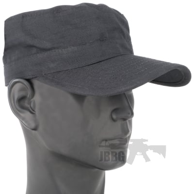 Military Cadet Classic Army Cap Black