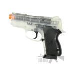pistol clear bb gun 1set