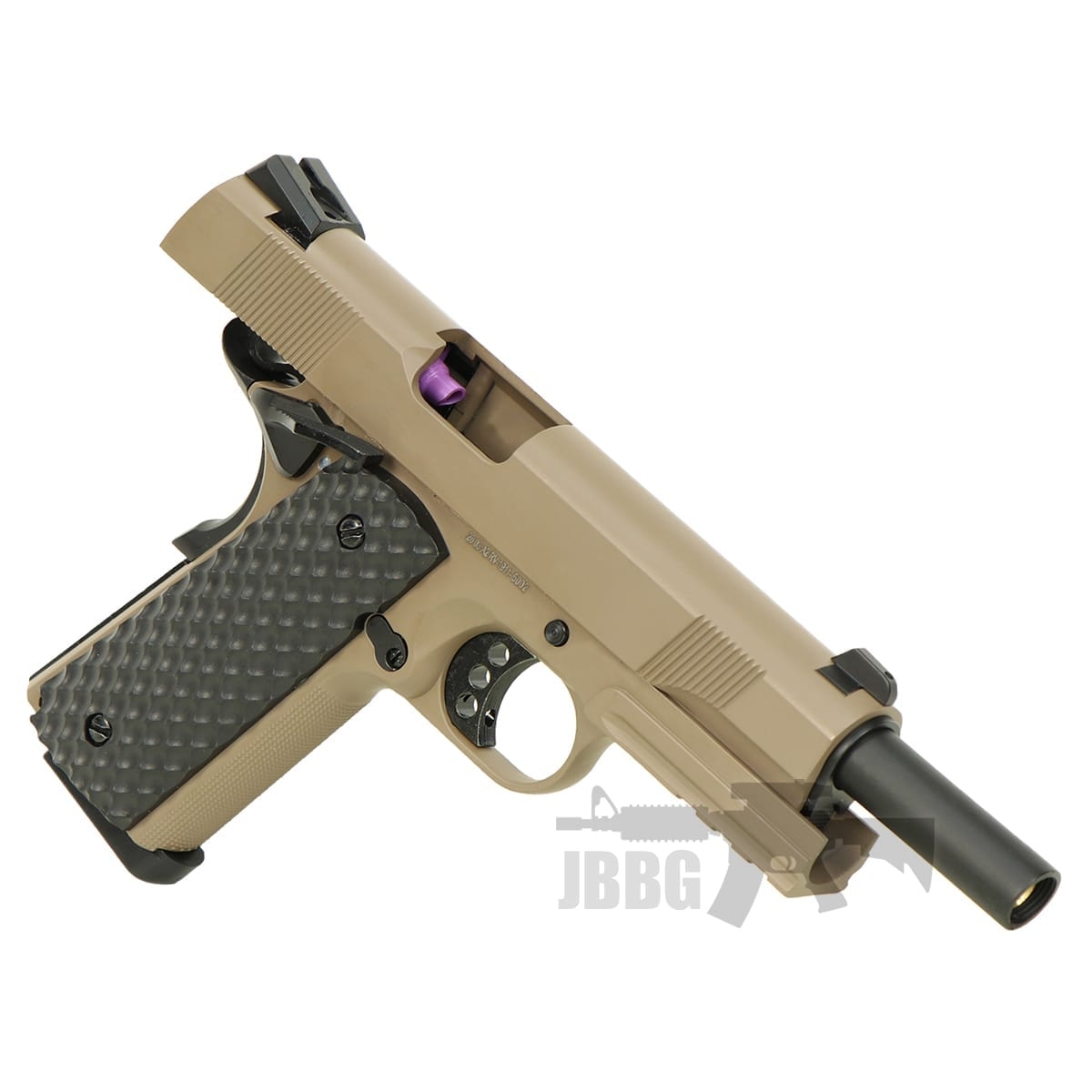 Raven MEU 1911 Airsoft GBB Pistol with Rail