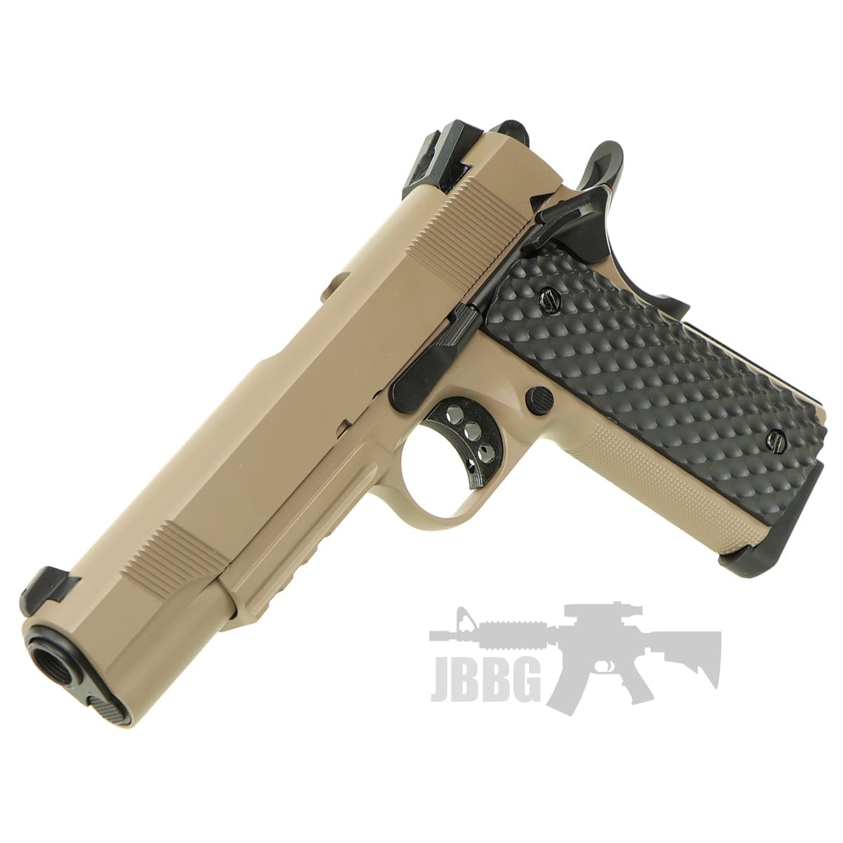 Raven MEU 1911 Airsoft GBB Pistol with Rail