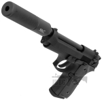 SR92 X2 Gas Airsoft Pistol with Silencer 68