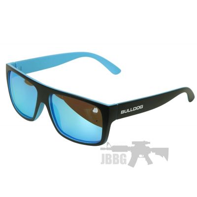 Bulldog Sport Sunglasses Black Blue