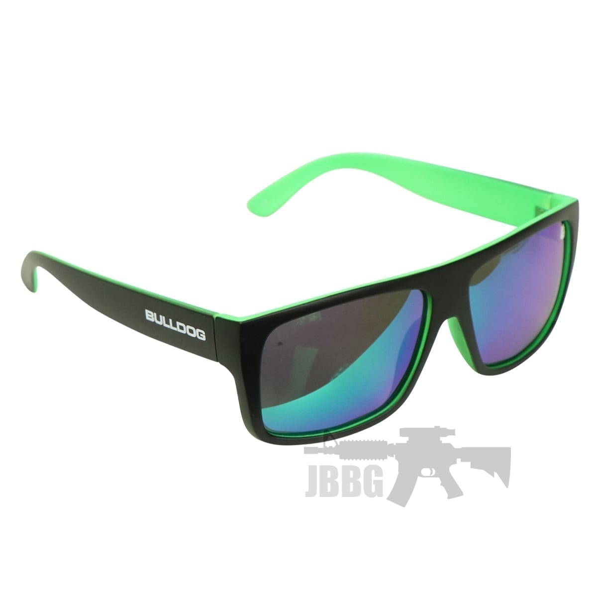 Bulldog Sport Sunglasses Black Green