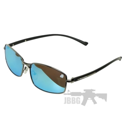 Bulldog Geomatric Sunglasses Black Green