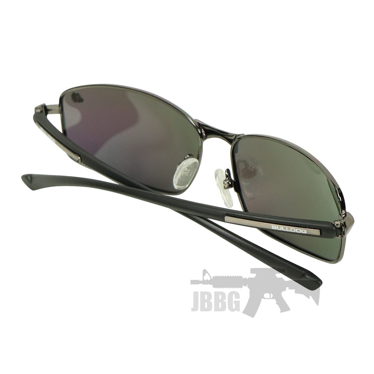 Bulldog Geomatric Sunglasses Black Blue