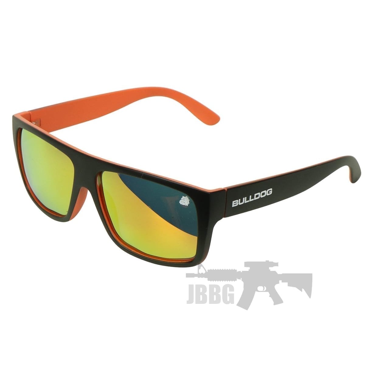 Bulldog Sport Sunglasses Black Orange