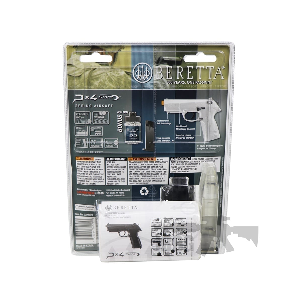 Umarex Beretta PX4 Storm Spring Airsoft Pistol