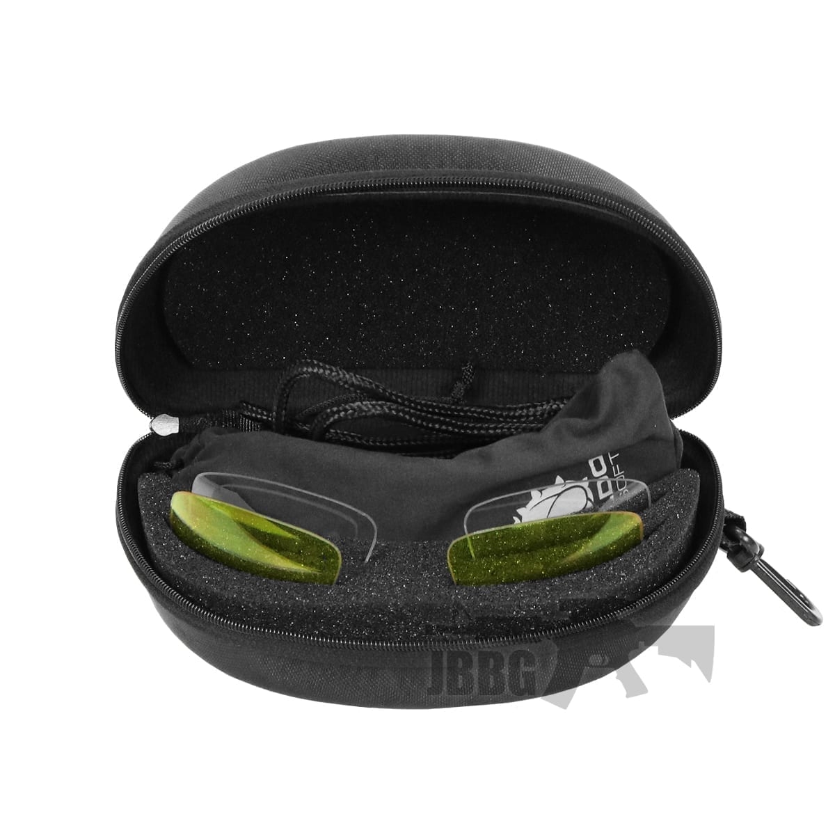Bulldog Square Sport Shooting Glasses DDD