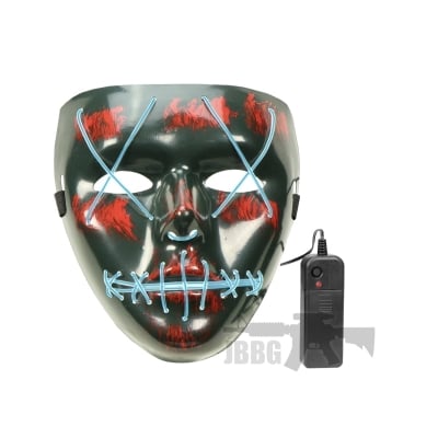 LED Purge Mask Blue X