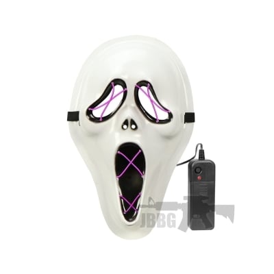 LED Purge Mask Scream