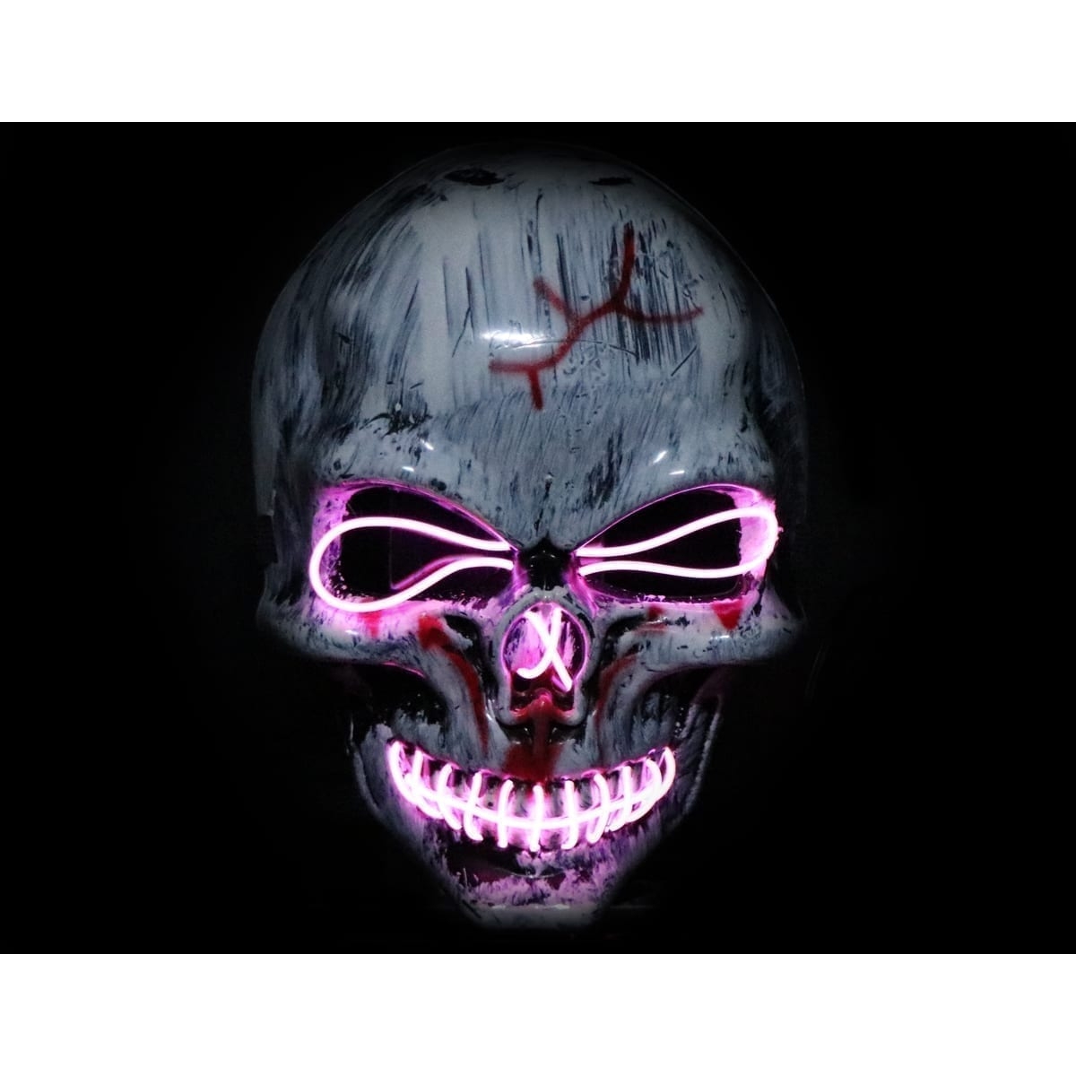 LED Purge Mask Skull