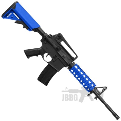 Bulldog M4PG RIS Airsoft Gun bk bl 1