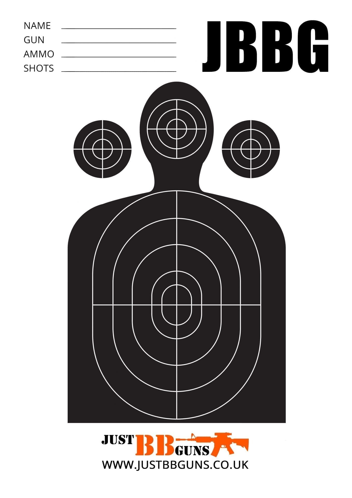 Printable Bb Gun Targets