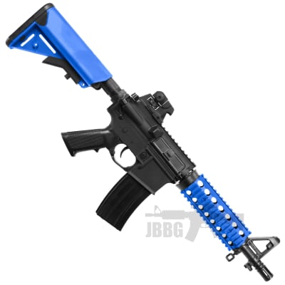 Bulldog M4PI RIS CQB Airsoft Gun bk bl 1