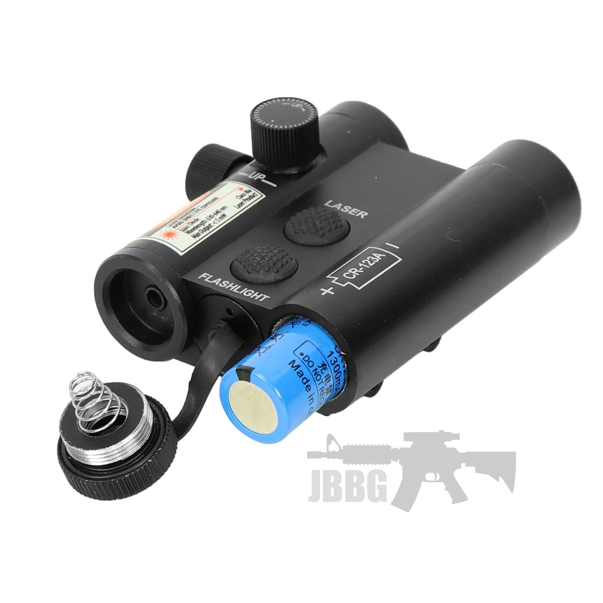 Military Grade Dual Laser and Flashlight Combo Rail Unit