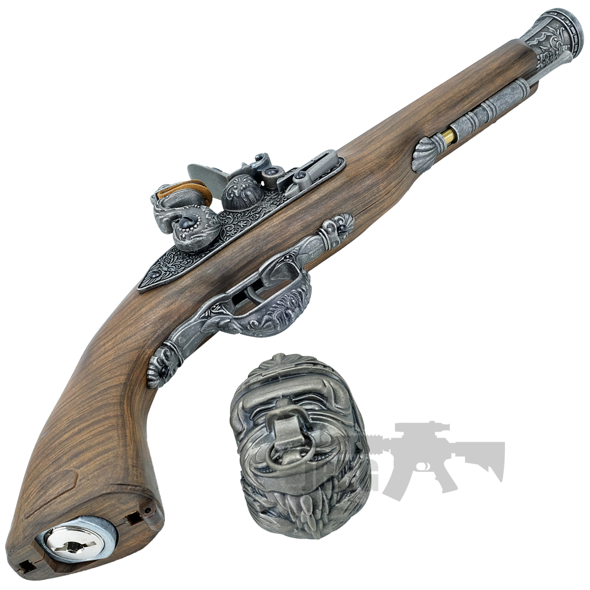 HFC 18th Century Flintlock Pirate CO2 Power Airsoft Pistol Just BB Guns