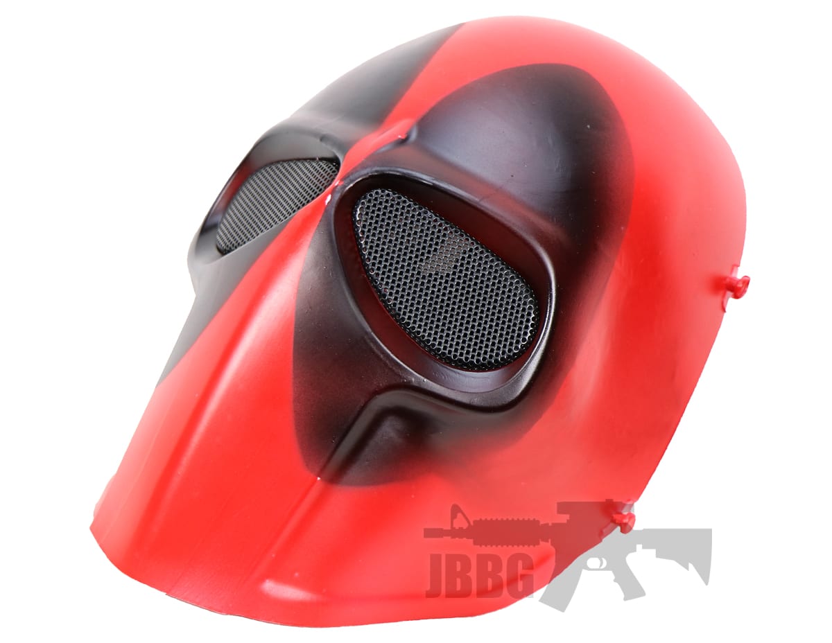 Deadpool Style Airsoft Mask Just BB Guns