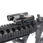 Military Grade Dual Laser and Flashlight Combo Rail Unit