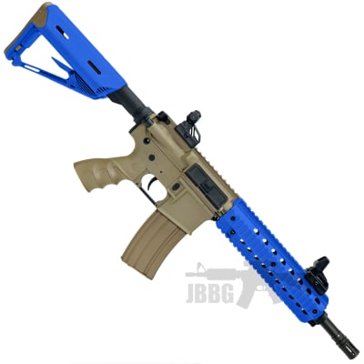 Bulldog ST Delta M Airsoft Gun Tan Blue 1