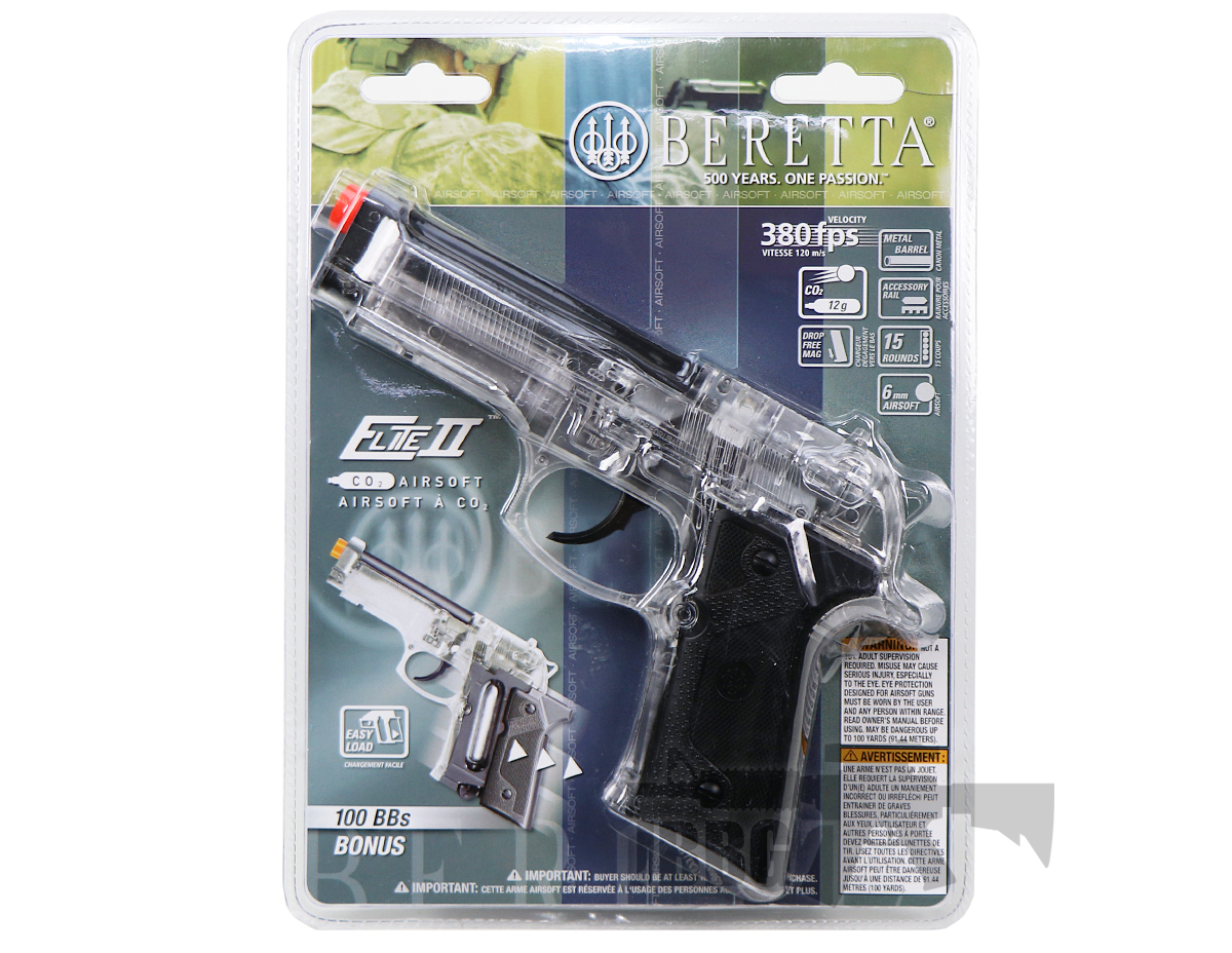 Umarex Beretta M9A3 CO2 Airsoft Pistol – Semi/Full Auto, 330 FPS, 21-Round, 6mm – Model 2274310