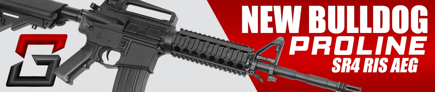 SR4 RIS Bulldog Proline 6mm AEG Airsoft Gun