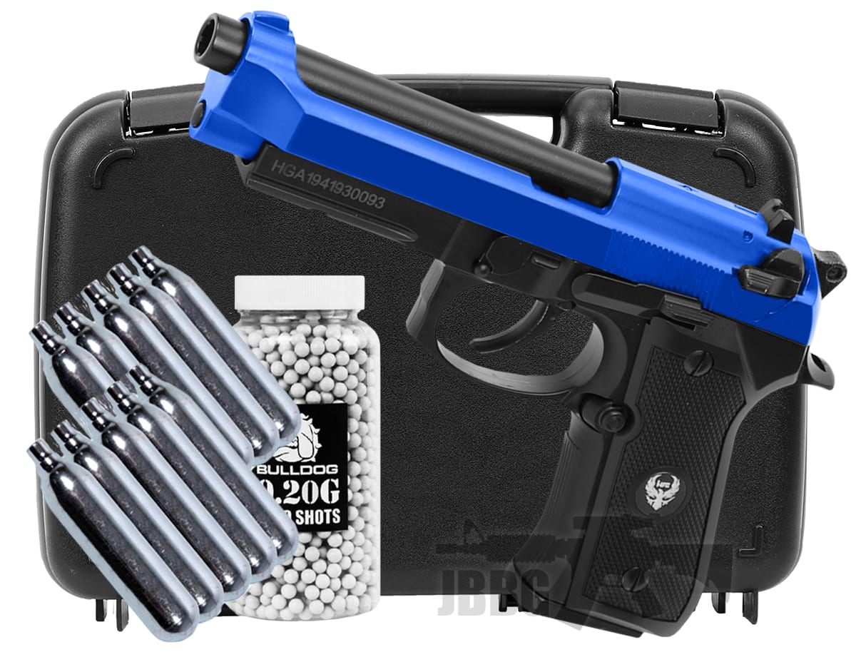 Bundle Offer HGA194B Full Auto Co2 Airsoft Pistol Just BB Guns
