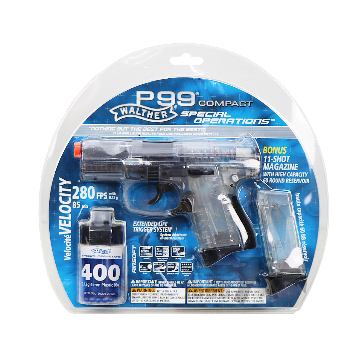 Walther P99 Compact Airsoft Spring Pistol