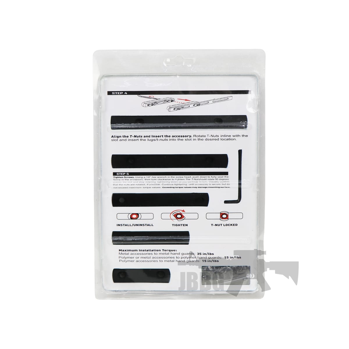 M-Lock Gun Rail Set 5