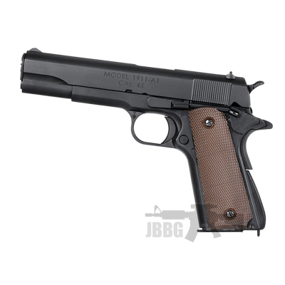 King Arms 1911 A1 CAL 45 Gas Pistol Black