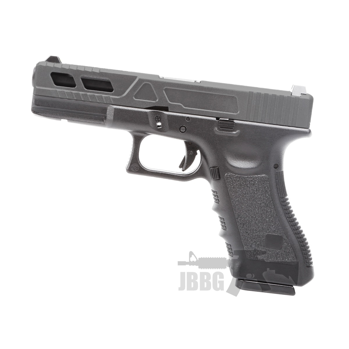 King Arms Custom 3 Airsoft Pistol BK3 1