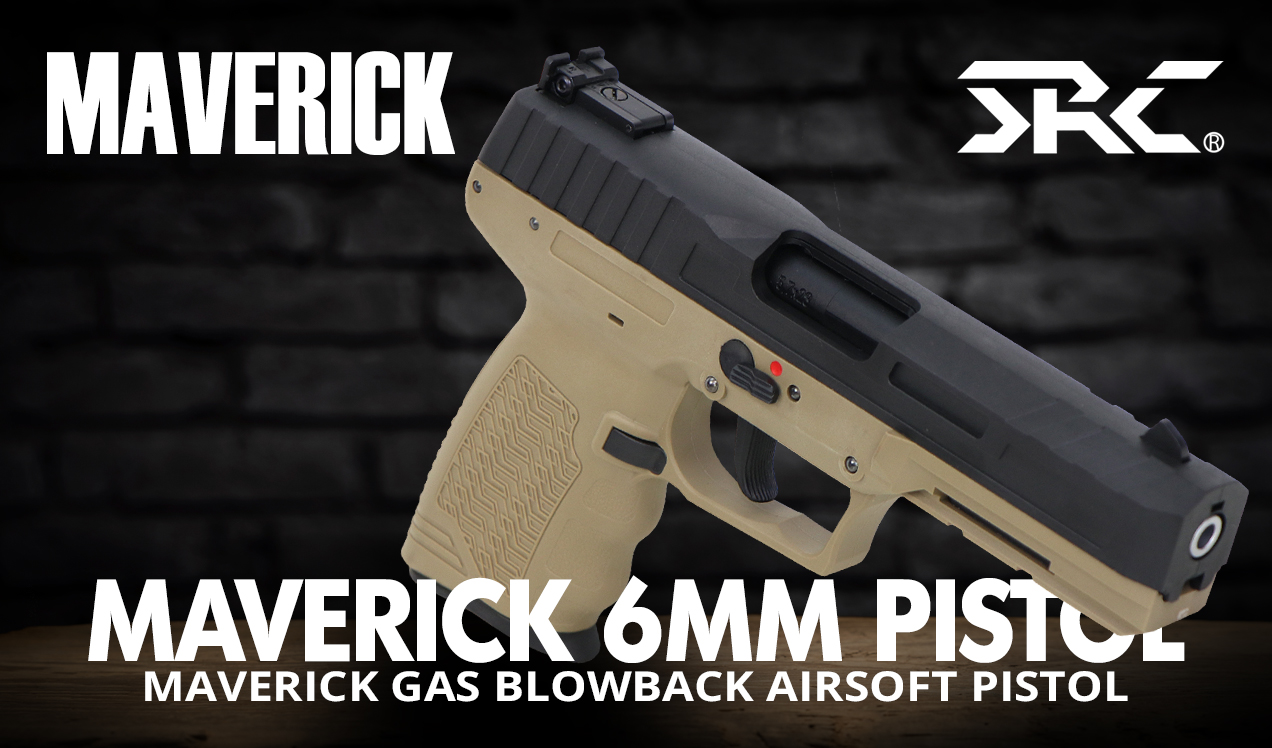 SRC MAVERICK GAS BLOWBACK AIRSOFT PISTOL uk 222