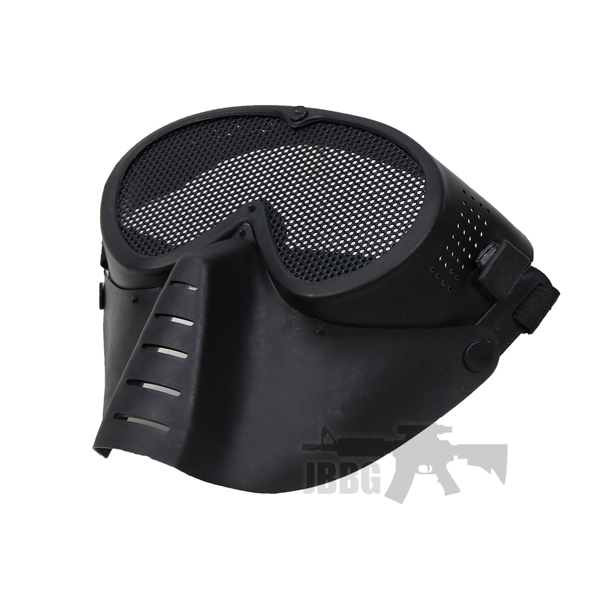 Aviator Series Round Hole Steel Mesh Mask