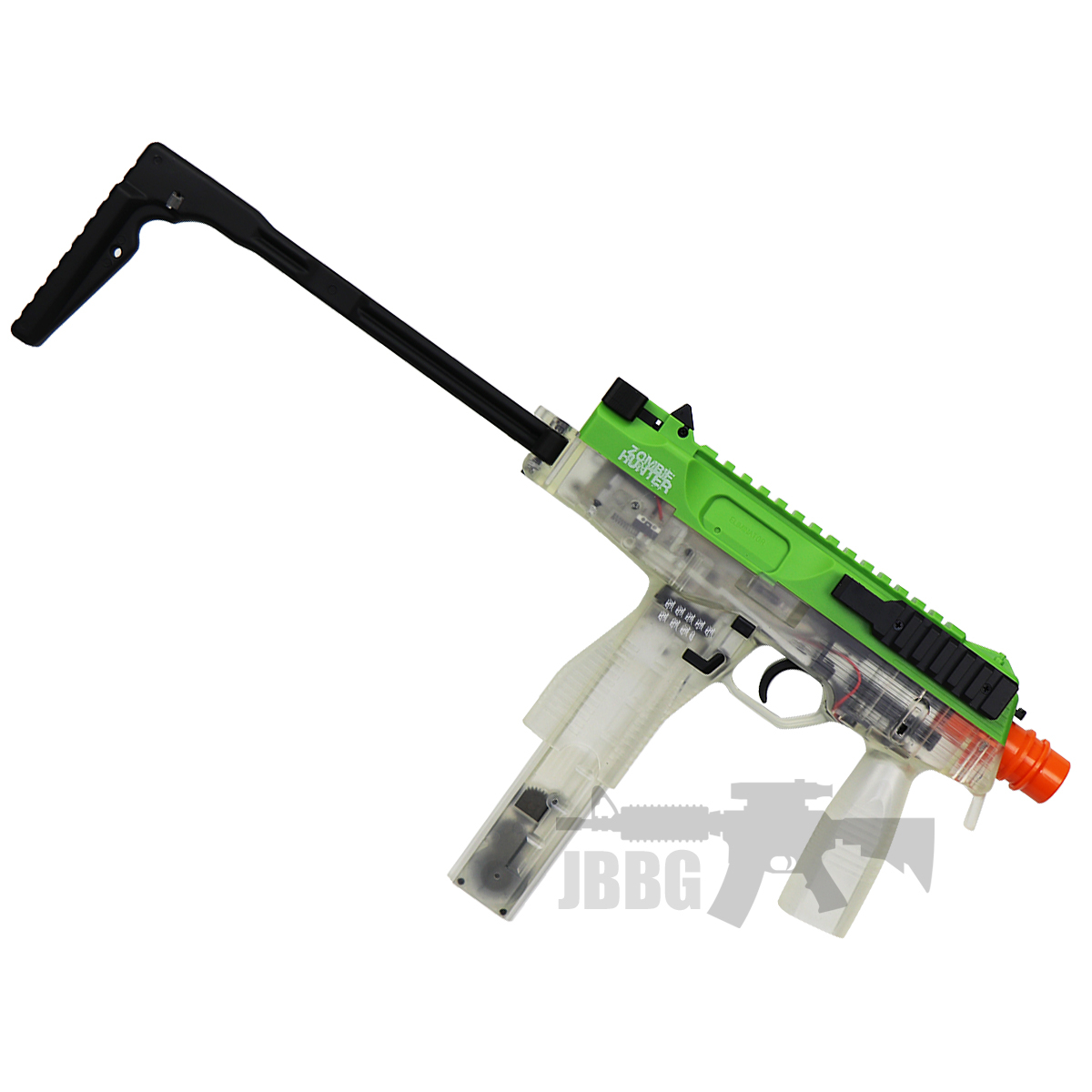Zombie Hunter Elminator Can Fl Green Slide Airsoft Gun