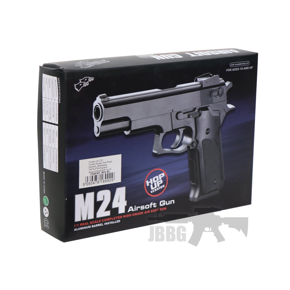 M24 Airsoft Pistol with Silencer