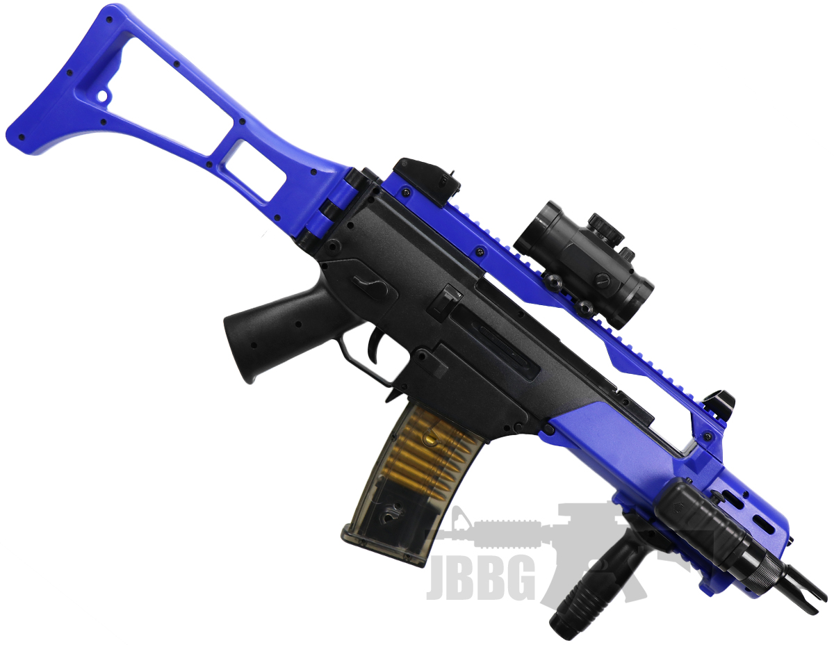 Bundle Offer M85P Electric Airsoft BB Gun Blue Just BB Guns