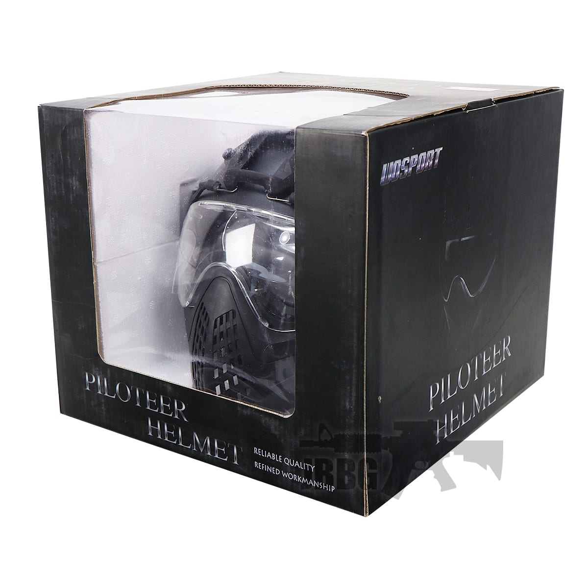 Tactical Piloteer Helmet and Mask for Airsoft
