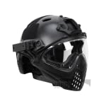 Tactical Piloteer Helmet and Mask for Airsoft