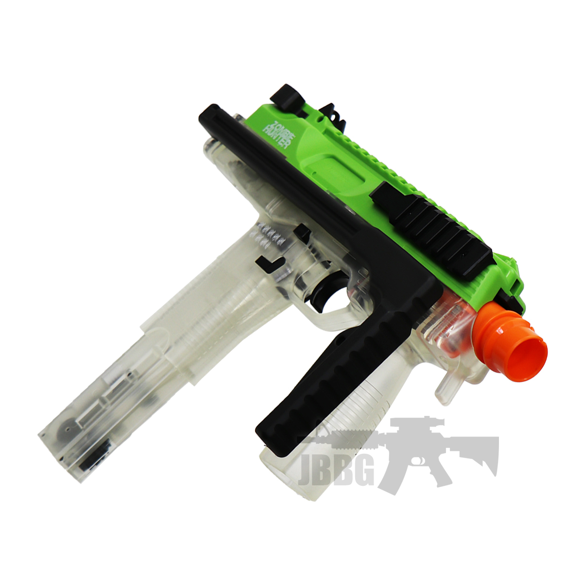 Zombie Hunter Elminator Can Fl Green Slide Airsoft Gun