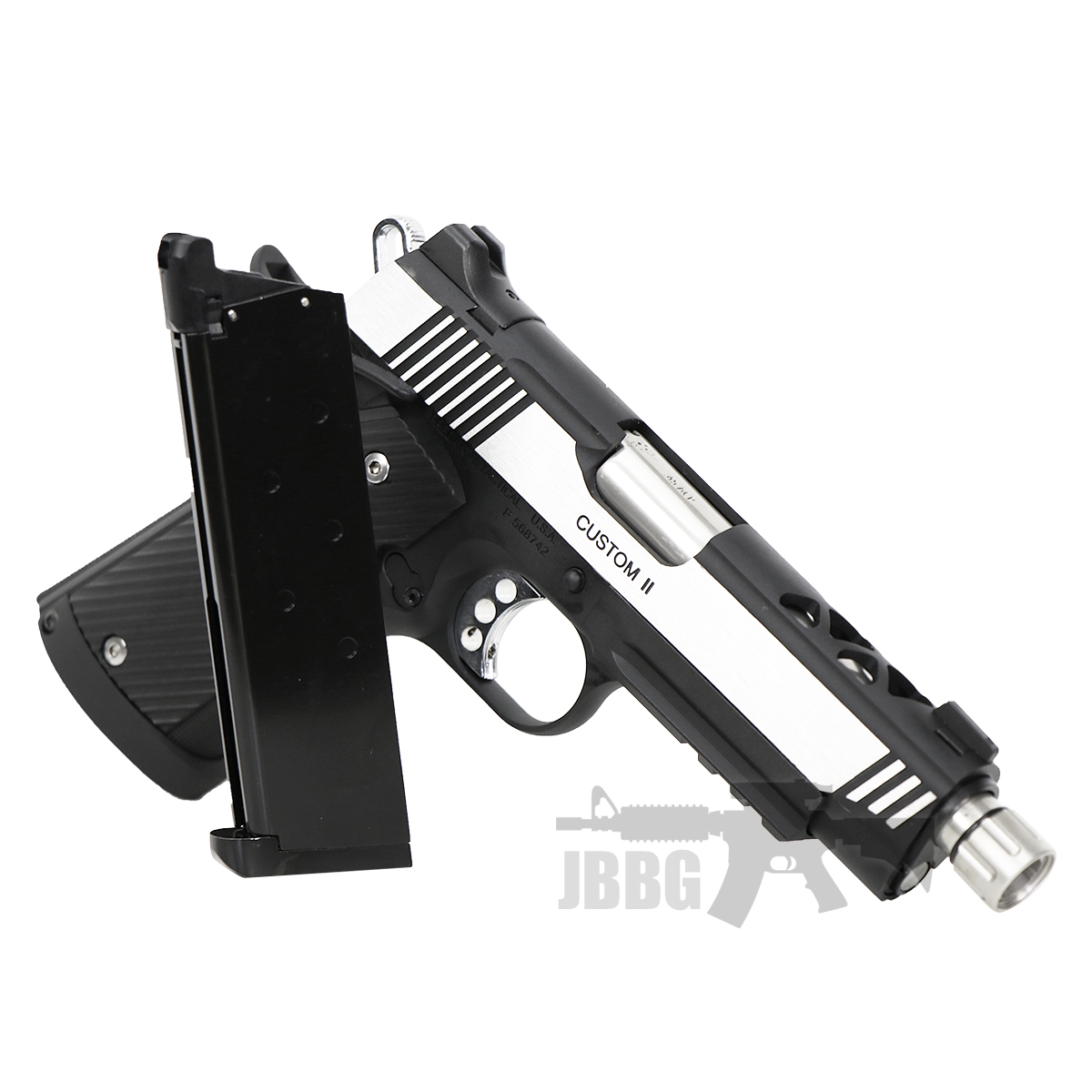 King Arms Predator Tactical Night Shrike .45 ACP – 2 Tone Airsoft Pistol
