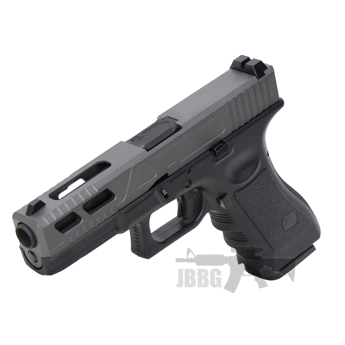 King Arms Custom 3 Airsoft Pistol BK3
